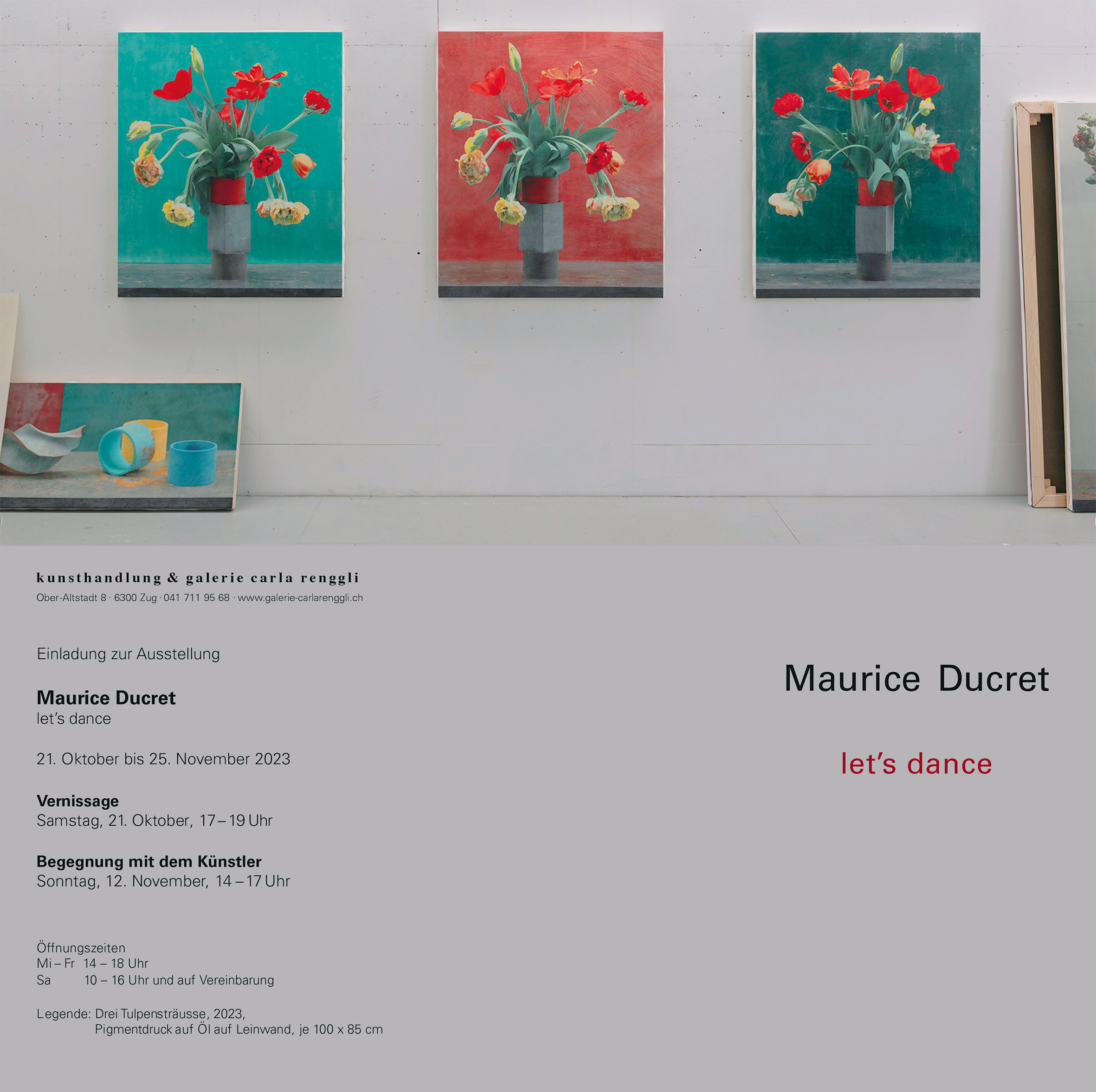 Ausstellung in Zug 21.Oktober bis 25. November